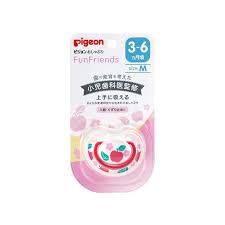 Pigeon Соска ягаан 3m+ Абико