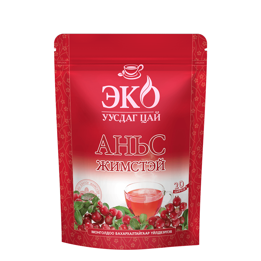 Эко Аньстай уусдаг цай №20 Монос хүнс