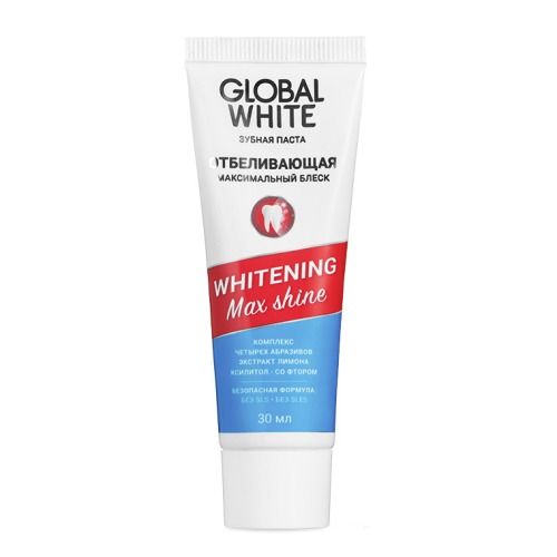 Global White Шүдний ОО цайруулах 30гр /Max shine/